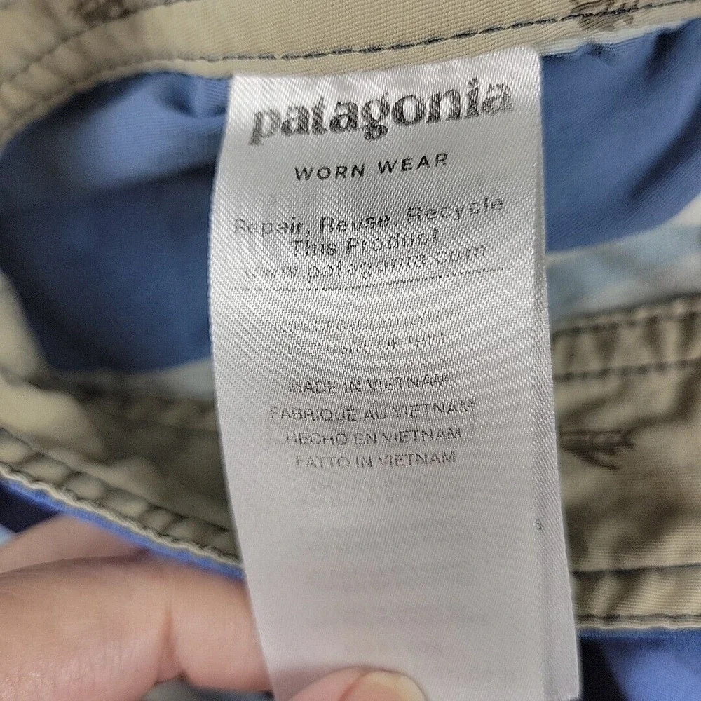 Patagonia Mens Wavefarer Board Shorts Sz‎ 40 Blue Unlined